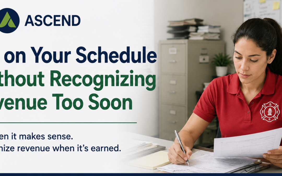 Bill on Your Schedule Without Recognizing Revenue Too Soon